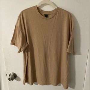 Wild Fable Beige Short Sleeve Tee